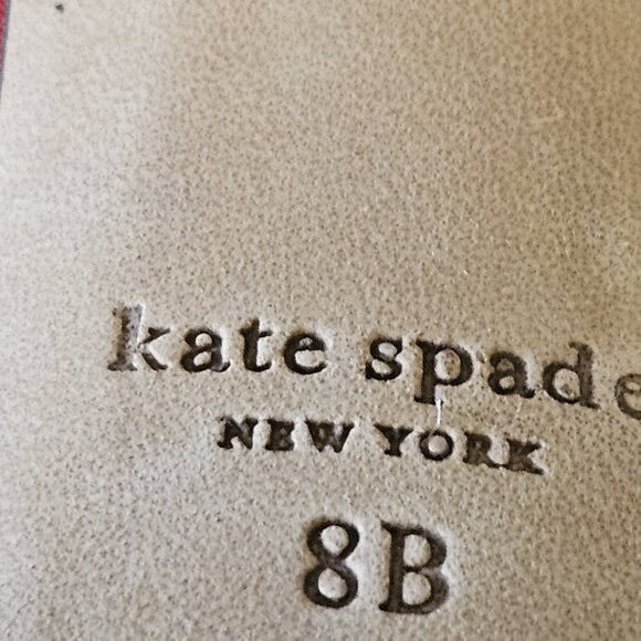 Kate Spade New York Slingback Pointed Toe Pump In Cherry Rouge Size 8B - Picture 14 of 16